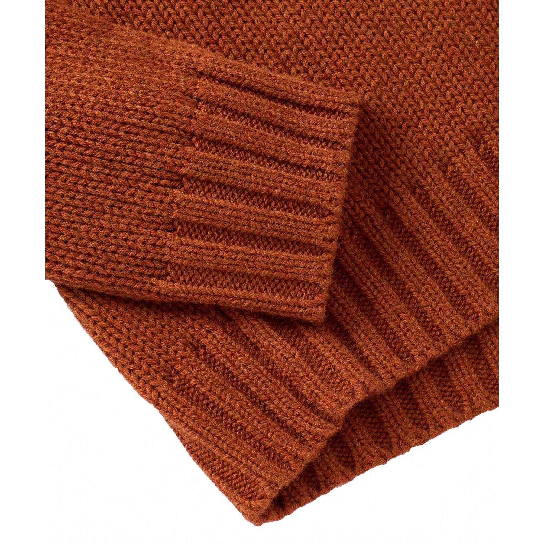 New Borgo28 Men's Merino Wool And Cotton Sweater In Auburn — image 3 of 3
